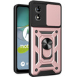 Чохол NOX Camera Slide Motorola Moto E13, CamShield Slide, рожевий rose gold