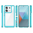 Чoхол до Xiaomi Redmi Note 13 Pro 5G, Fusion Hybrid, прозорий / синій