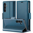Чохол для Samsung Galaxy S25, ERBORD Glossy Litchi, гаманець з клапаном, м'яти