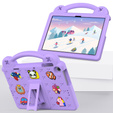 Дитячий чохол для планшета Lenovo Tab M10 10.1 Gen 3 TB-328FU/TB-328XU, Cute Patterns, з підставкою, фіолетовий