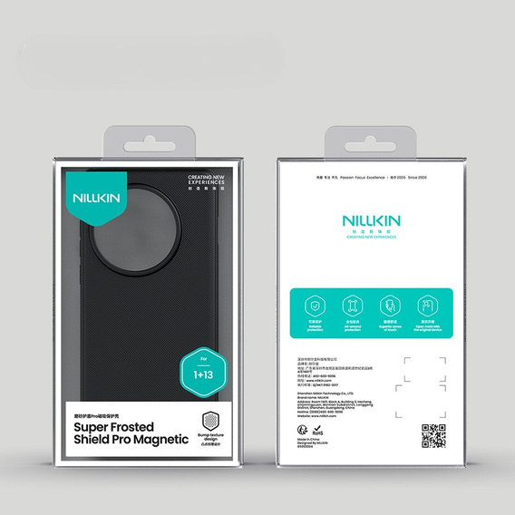 Чохол NILLKIN для OnePlus 13, Frosted Shield, для MagSafe, чорний