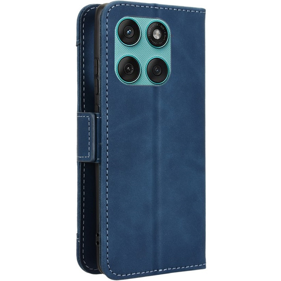 Футляр з клапаном для Motorola Edge 60 / 60 Fusion, Card Slot, темно-синій