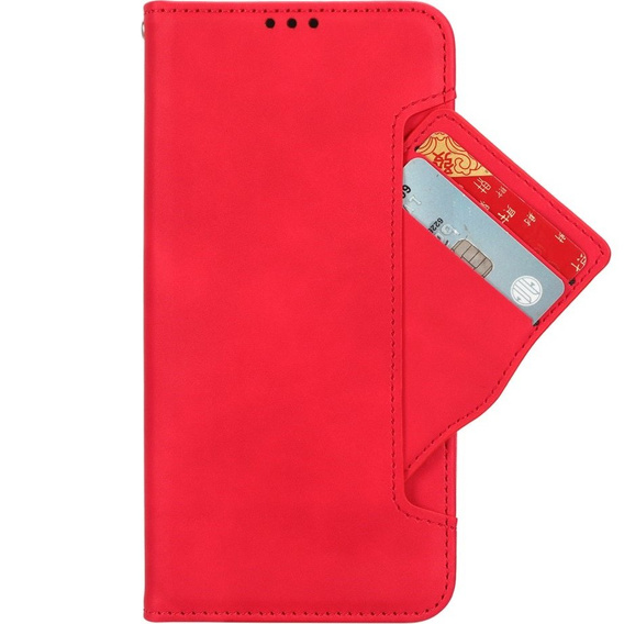 Футляр з клапаном для Honor 90, Card Slot, червоний