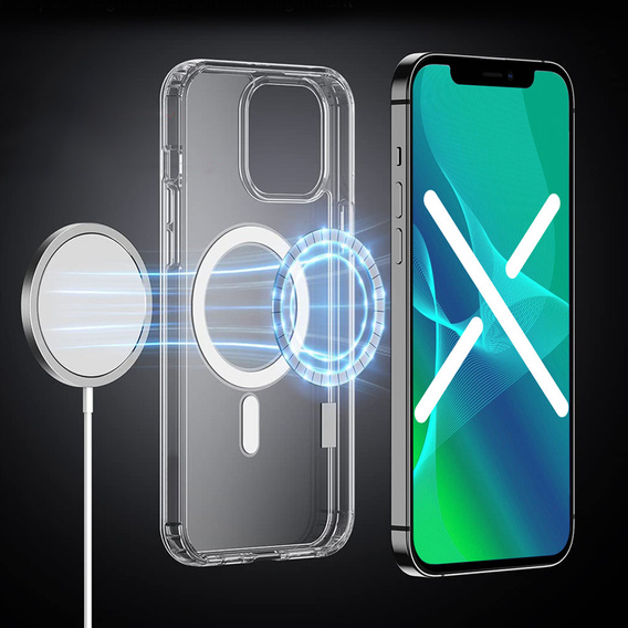 Чoхол до iPhone 13, ERBORD Hybrid MagSafe Case, м'яти