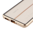 Чохол для Realme 11 Pro 5G / Pro+ 5G, Magnetic Dual Glass, золотий