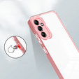 Чoхол до Samsung Galaxy A14 5G, Fusion Hybrid, прозорий / рожевий