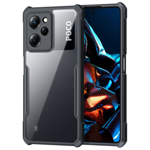Чoхол до Xiaomi Redmi Note 12 Pro 5G / POCO X5 Pro 5G, AntiDrop Hybrid, чорний