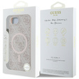 Чехол Guess HC MagSafe PU 4G Ring Classic Logo для iPhone 16e