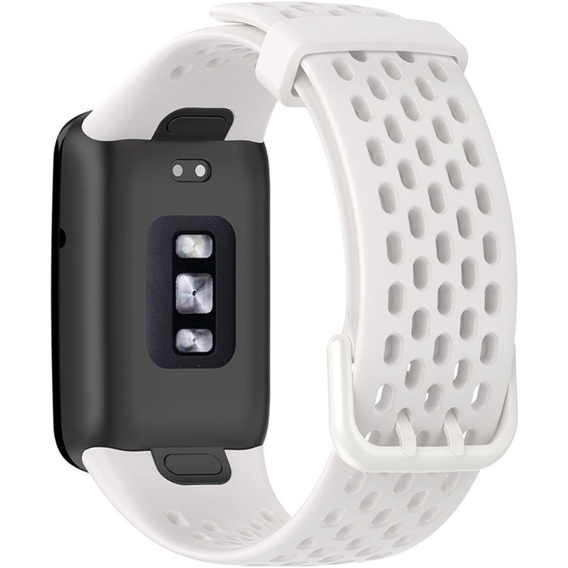 Силиконовый ремешок для Xiaomi Mi Band 7 Pro, White