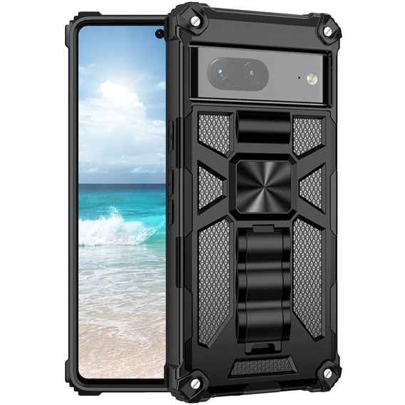 Чехол до Google Pixel 7, Armor Kickstand, чёрный