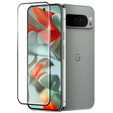 3D загартоване скло для Google Pixel 9 Pro XL, чорна рамка