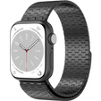 Стальной браслет для Apple Watch 1/2/3/4/5/6/7/8/SE/ULTRA 42/44/45/49 MM - черный