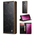 Флип-кейс CASEME для Samsung Galaxy S9, Waxy Textured, кофе