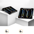 Чохол для iPad Pro 11 2024, Smartcase, sleeping cat