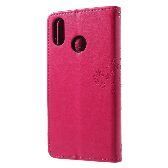 Откидной чехол для Huawei P20 Lite, Wallet tree, розовый