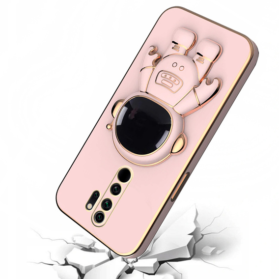 Чoхол до Xiaomi Redmi Note 8 Pro, Astronaut, рожевий rose gold