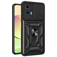 Чехол NOX Camera Slide Motorola Moto G24 / G24 Power / G04, CamShield Slide, чёрный
