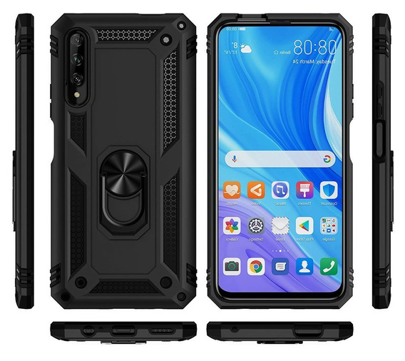 Броньований Чoхол до Huawei P Smart Pro, Nox Case Ring, чорний