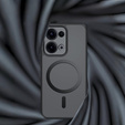 Чохол для Oppo Reno 13, для MagSafe, ERBORD Matt Case, чорний