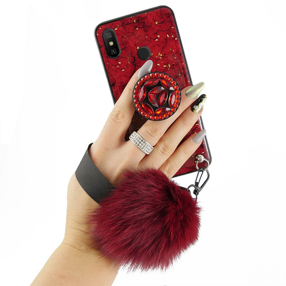 Чехол Epoxy Gold Xiaomi Mi A2 Lite, Red