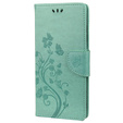 Откидной чехол для Xiaomi Redmi 10, Butterfly, зелёный