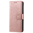 Откидной чехол для Samsung Galaxy A14 4G/5G, Mandala, розовый rose gold