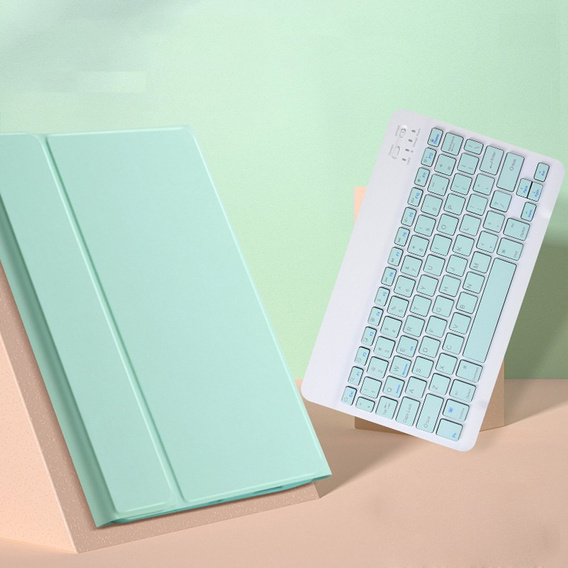 Чохол + клавіатура iPad 7/8/9 10.2 2021 / 2020 / 2019, Pen Slot, зелений