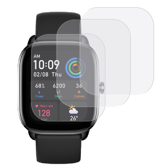 3x ERBORD Гідрогелева фольга для Amazfit GTS 4 Mini