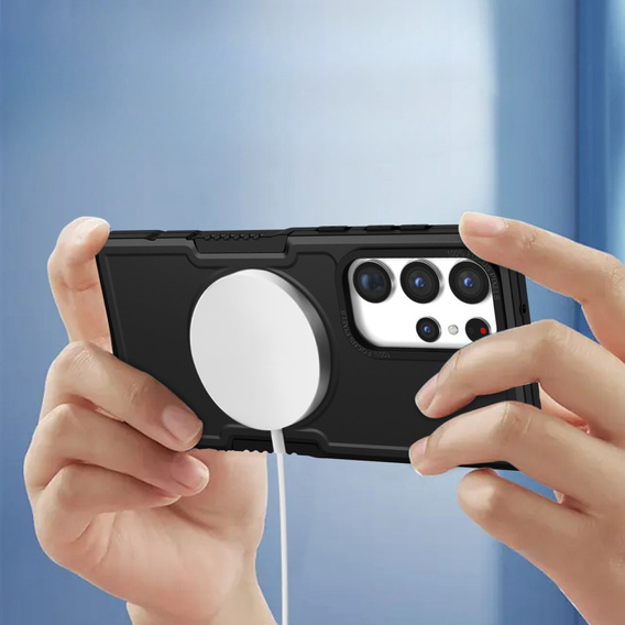 Чoхол до Samsung Galaxy S23 Ultra, Protective MagSafe, чорний