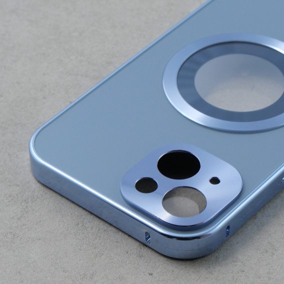 Чохол для iPhone 13, Dual Glass, для Magsafe, м'яти