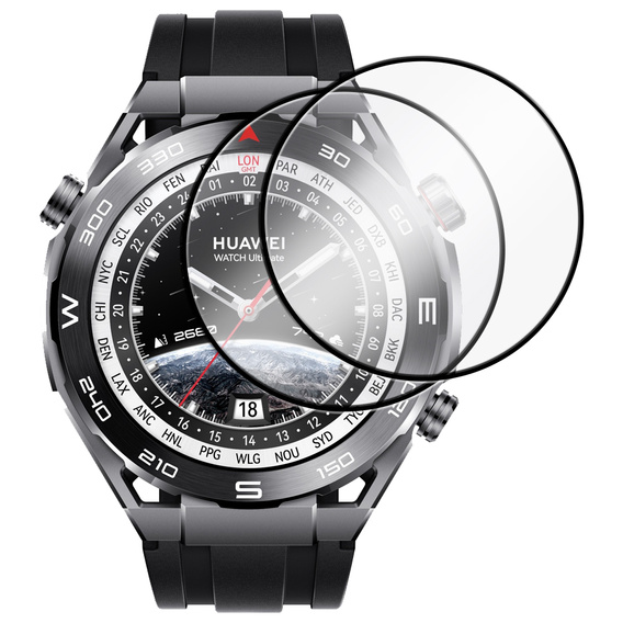 2x Гибридное стекло ERBORD для Huawei Watch Ultimate