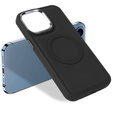 Чехол до iPhone 14 Pro Max, Skin-touch MagSafe, чёрный
