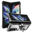 Бронированный Чехол до Samsung Galaxy Z Fold 4 5G, Nox Case Ring, серебряный