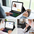 Чехол с подсвечиваемой bluetooth-клавиатурой для iPad 10.9 2022 (10 gen.), черный