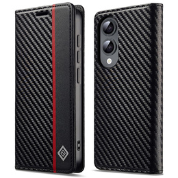 Чохол-фліп для Samsung Galaxy S25 Edge, Carbon LC.IMEEKE, чорний