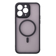 Чохол MagSafe для iPhone 12 / 12 Pro, Hybrid Matte Lens Pro, чорний