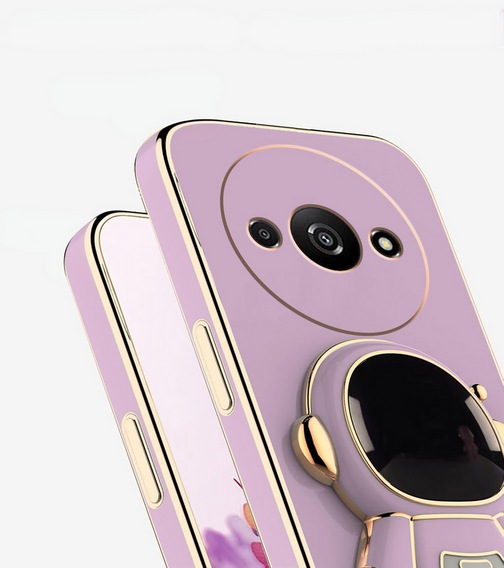 Чoхол до Xiaomi Redmi A3, Astronaut, фіолетовий