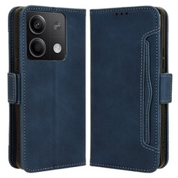 Откидной чехол для Xiaomi Redmi Note 13 5G, Card Slot, синий
