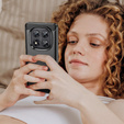 Чoхол до Xiaomi Redmi Note 14 Pro, Carbon, чорний