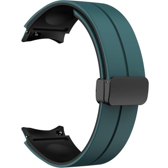 Силіконовий ремінець для Fitbit Inspire 3, Red Samsung Galaxy Watch 4 / 5 40/42/44/46/45MM PRO, Dark Blue / Red