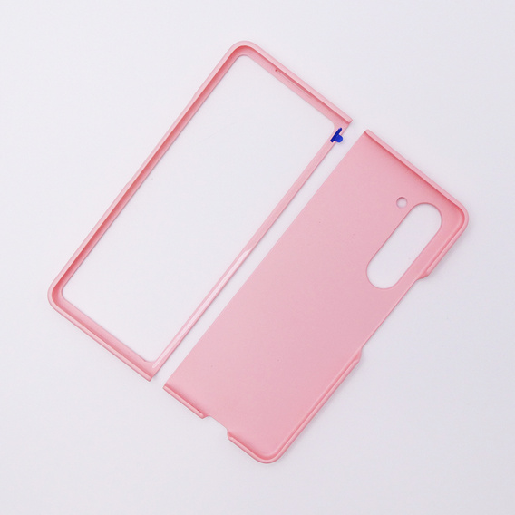 Чехол Skin-touch для Samsung Galaxy Z Fold5 5G, MagSafe, розовый