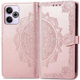 Чохол-книжка для Xiaomi Redmi 13, Mandala, рожевий