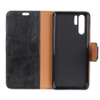 Чохол-книжка для Huawei P30 Pro, Split Leather Wallet, чорний