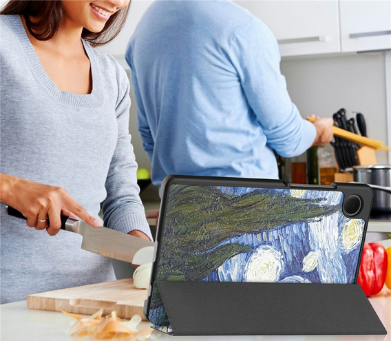 Чехол Smartcase с принтом для Samsung Galaxy Tab A11/A9