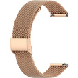 Універсальний міланський браслет 18 мм, рожевий rose gold