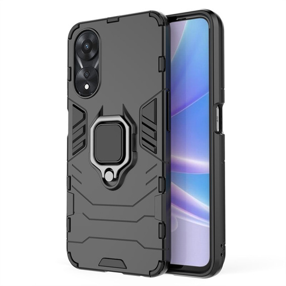 Чoхол до Oppo A78 5G, Kickstand Ring, чорний