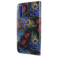 Откидной чехол для Xiaomi Mi 9 SE, Wallet, Peacock