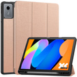 Чехол для Lenovo Idea Tab 11" 2025 TB336FU TB336ZU, подставка, Smartcase с держателем стилуса, розовое золото
