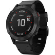 Кожаный ремешок для часов Garmin Fenix 5/6/6 Pro / 7 / Forerunner 935/945 (22mm), Black