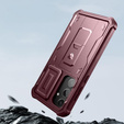 Броньований чохол для Samsung Galaxy S24 Plus, Dexnor Full Body (Two Frames), червоний